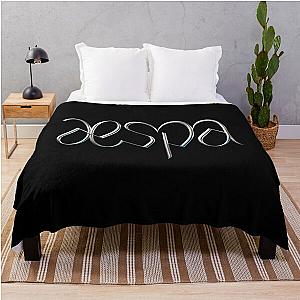 Aespa Logo Throw Blanket