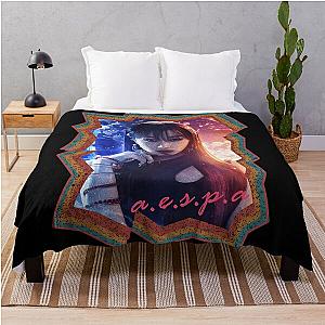 Aeri Uchinaga aespa Giselle Korean Kpop Retro Color Oil Paint Throw Blanket