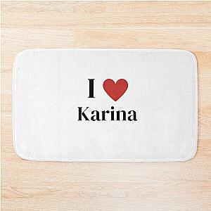 aespa karina Bath Mat