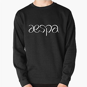 Aespa KPop HD Logo Pullover Sweatshirt