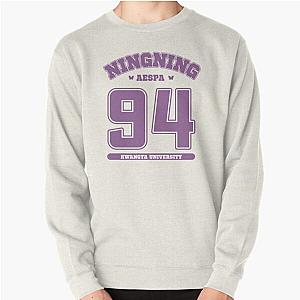 Aespa - College Jersey - Ningning - Kpop Merch for Fans - Gift for MY Pullover Sweatshirt