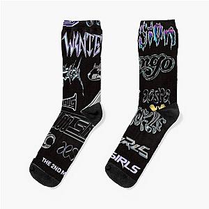 AESPA (logos) Socks