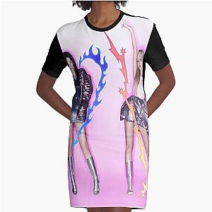 AESPA - SUPERNOVA ( ARMAGEDDON ) Graphic T-Shirt Dress