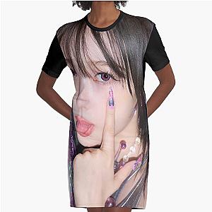 AESPA GISELLE - SUPERNOVA Graphic T-Shirt Dress