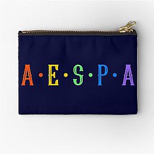 Aespa colorful Zipper Pouch