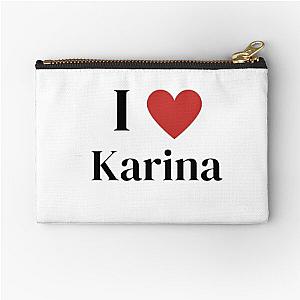 aespa karina Zipper Pouch