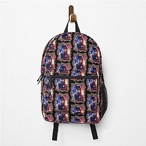 Aeri Uchinaga aespa Giselle Korean Kpop Retro Color Oil Paint Backpack