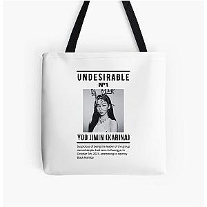 aespa Karina Undesirable Poster All Over Print Tote Bag