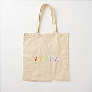 Aespa colorful Cotton Tote Bag