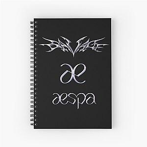 aespa Savage Logos Spiral Notebook