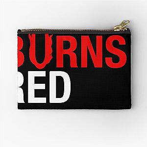 GOOD DESIGN August burns red Zipper Pouch