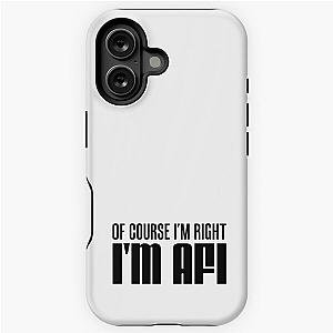 I'm Right I'm Afi Icelandic Grandfather iPhone Tough Case