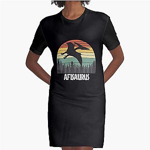 AFISAURUS AFI SAURUS AFI DINOSAUR Graphic T-Shirt Dress