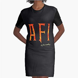 best new afi Graphic T-Shirt Dress