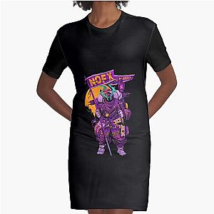 Retro AFI Art Band Awesome For Movie Fan Graphic T-Shirt Dress