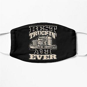 Best Truckin Afi Ever Trucker Truck Driver Flat Mask