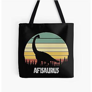 AFISAURUS AFI SAURUS AFI DINOSAUR All Over Print Tote Bag