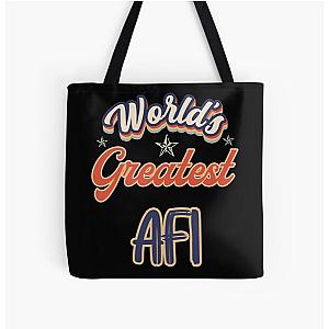 WORLDS GREATEST AFI All Over Print Tote Bag