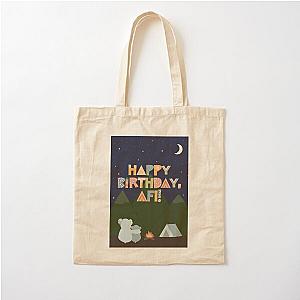 Birthday Card for Afi Cotton Tote Bag