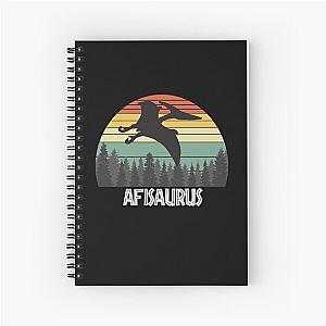 AFISAURUS AFI SAURUS AFI DINOSAUR Spiral Notebook