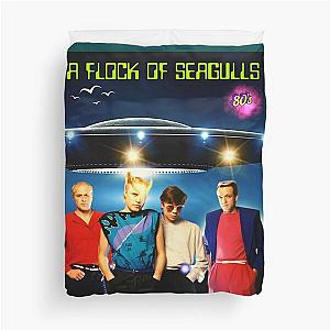 A FLOCK OF SEAGULLS NEW VERSION Duvet Cover