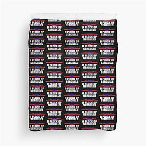 best of international logo A FLOCK OF SEAGULLS poster Duvet Cover