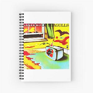 best of international logo A FLOCK OF SEAGULLS poster Spiral Notebook