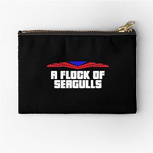 best of international logo A FLOCK OF SEAGULLS poster Zipper Pouch