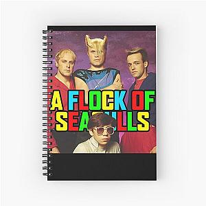 A Flock of Seagulls  Spiral Notebook