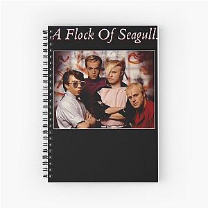 A Flock of Seagulls Pop Band Spiral Notebook