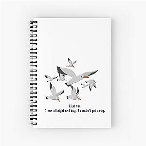 A Flock of Seagulls Spiral Notebook