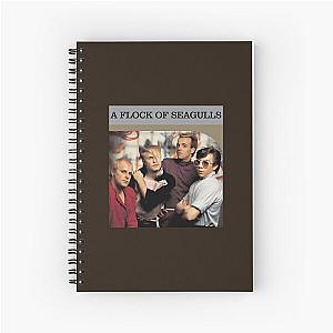 a flock of seagulls   1	 Spiral Notebook