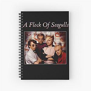 A Flock of Seagulls Pop Band Spiral Notebook