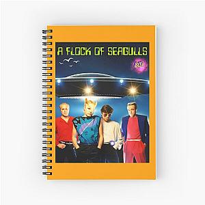 A FLOCK OF SEAGULLS NEW VERSION Spiral Notebook