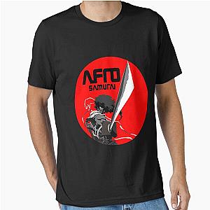 Red Afro Samurai T-Shirt
