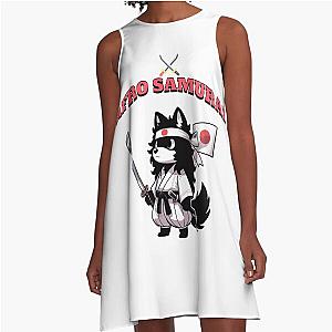 Afro Samurai A-Line Dress