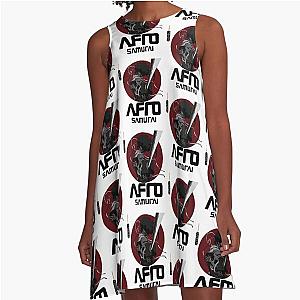Afro Samurai A-Line Dress