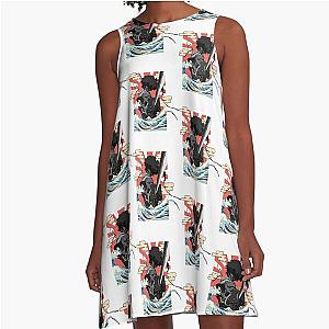 Afro Samurai A-Line Dress