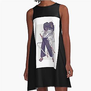 Dracotober 20 Afro Samurai A Line Dress
