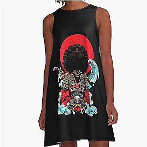 Afro Samurai Retro A-Line Dress
