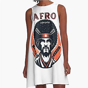 Afro Samurai T-Shirt A-Line Dress