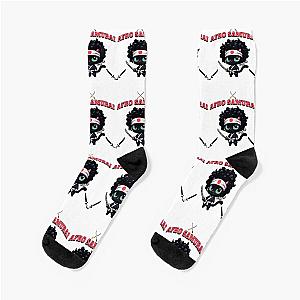 Afro Samurai Panther Socks
