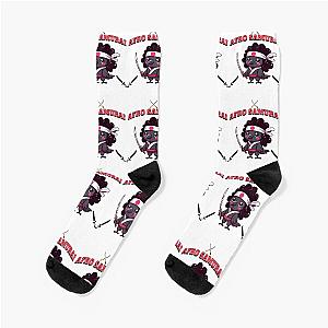Afro Samurai with Crow Socks