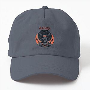colorful Afro  Samurai T-Shirt Dad Hat