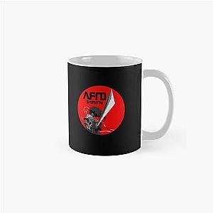 Red Afro Samurai Classic Mug