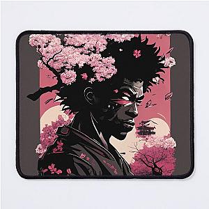 Afro Samurai Cherry Blossom Mouse Pad