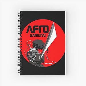 Red Afro Samurai Notebook