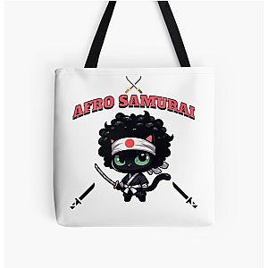 Afro Samurai Panther Tote Bag