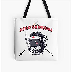 Afro Samurai Rhino Tote Bag
