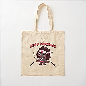 Afro Samurai Cotton Tote Bag